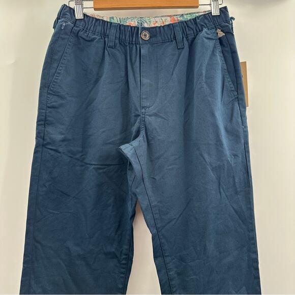 Chubbies The Armadas Originals Stretch Twill Pants in Navy Blue Sz XL NEW - Picture 4 of 11